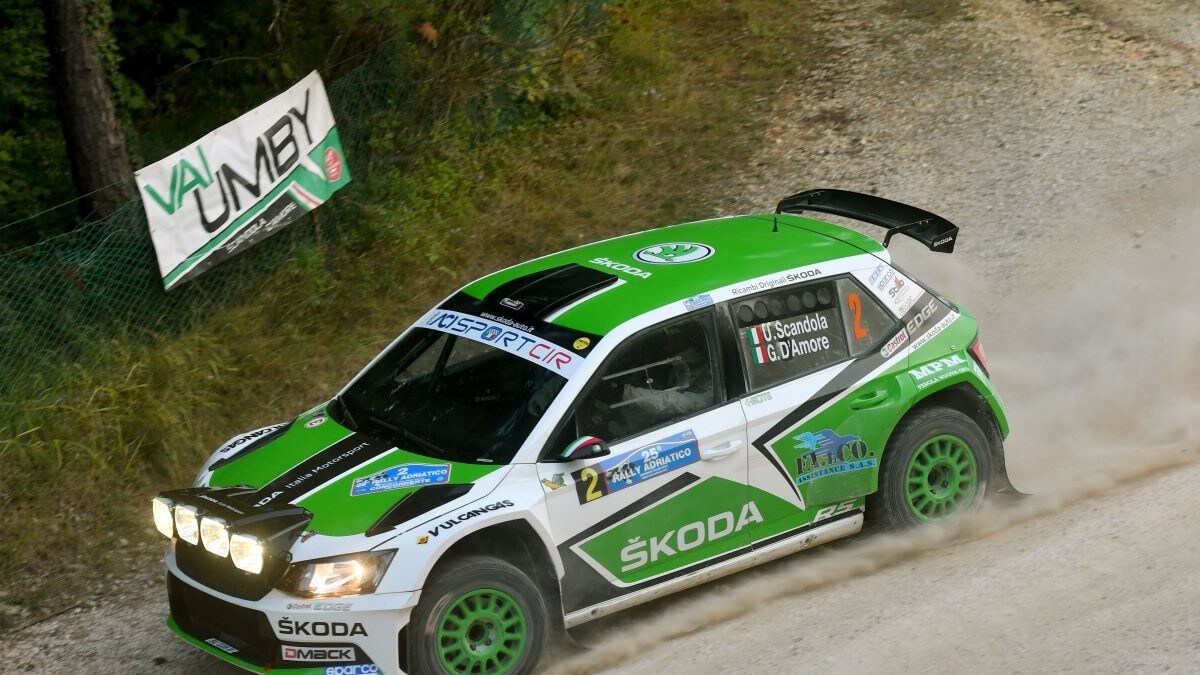 Rally Adriatico, Scandola una certezza: arriva il sesto successo