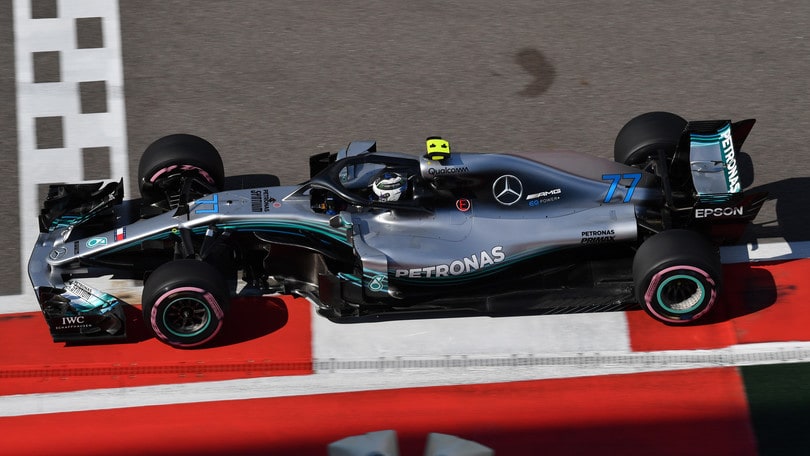 Formula 1 Russia: pole per Bottas davanti a Hamilton, Vettel è terzo