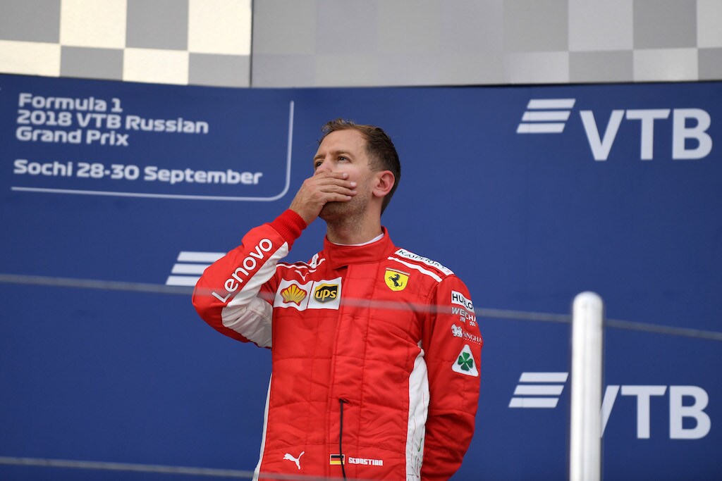 Formula 1 Russia, Vettel e un podio che non basta