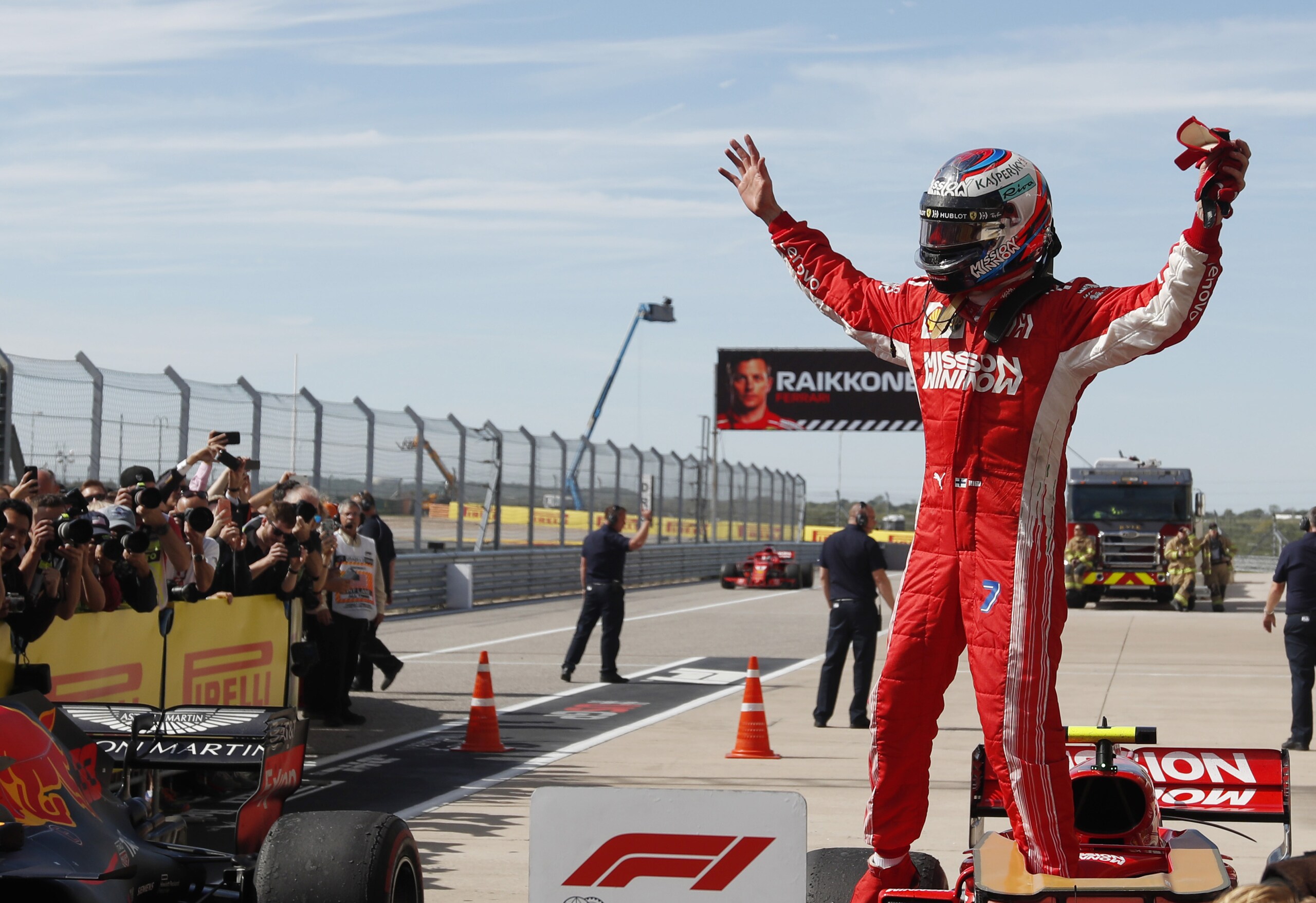 Formula 1 USA: Raikkonen restituisce il sorriso alla Ferrari