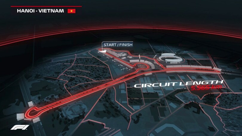 Formula 1 Vietnam, presentata la pista di Hanoi