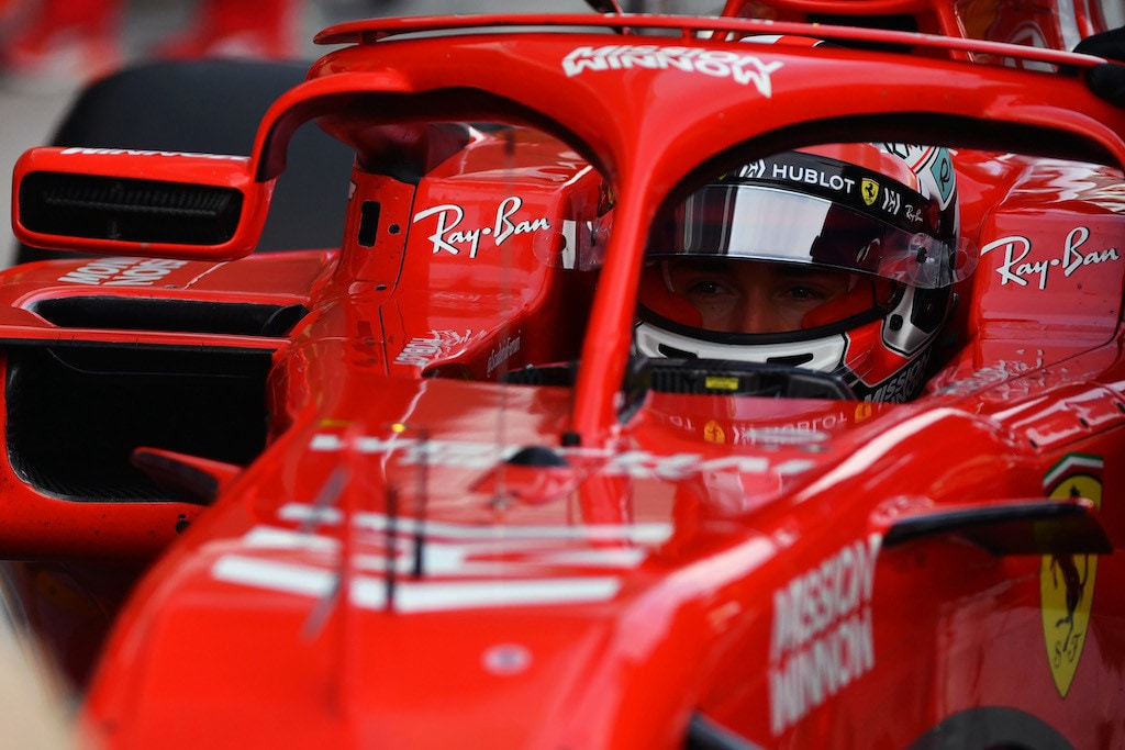 F1 Test Abu Dhabi, Leclerc detta il ritmo al mattino