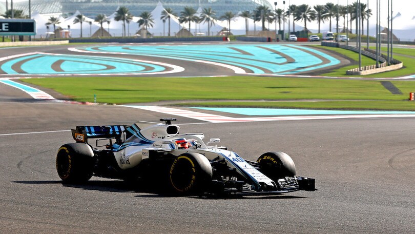 F1 Test Abu Dhabi, Kubica e Williams a scuola di Pirelli 2019