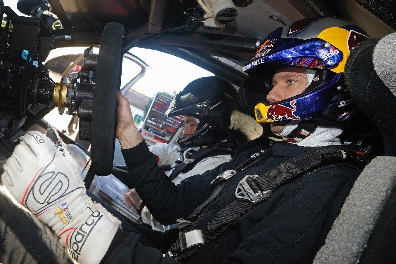 Ogier testa la Citroen