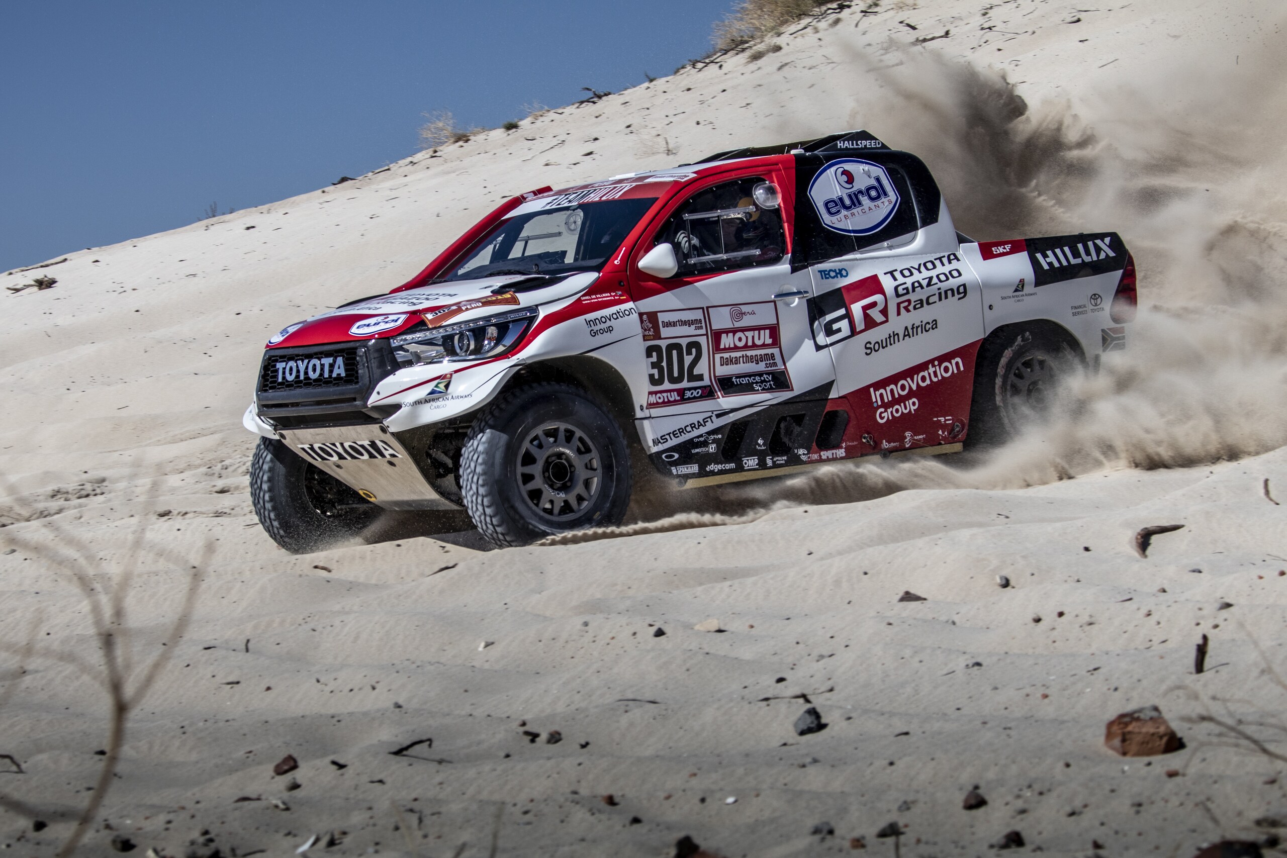 Dakar 2019: Toyota con tre Hilux