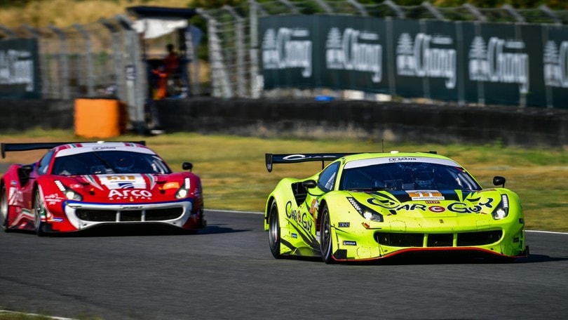 Ferrari 488 GT3, in Asia la vittoria numero 200