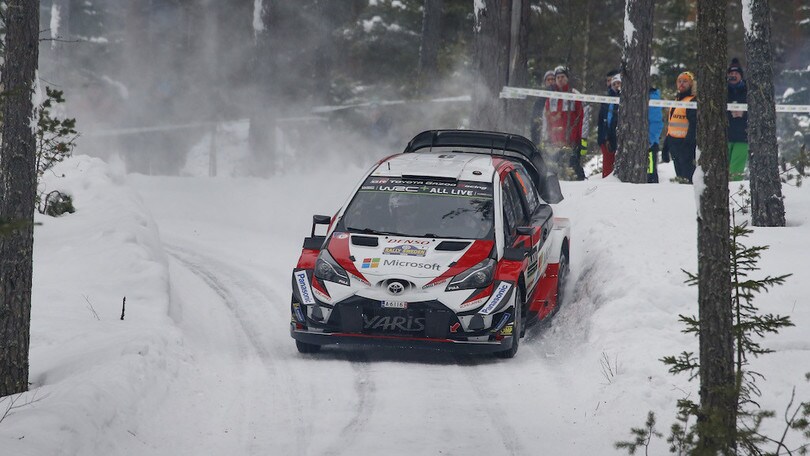Rally Svezia 2019, Gronholm al volante della Yaris