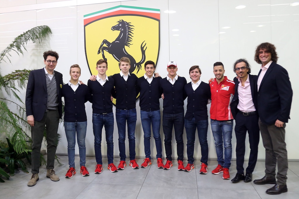 Ferrari, inizia l'attività 2019 della Driver Academy