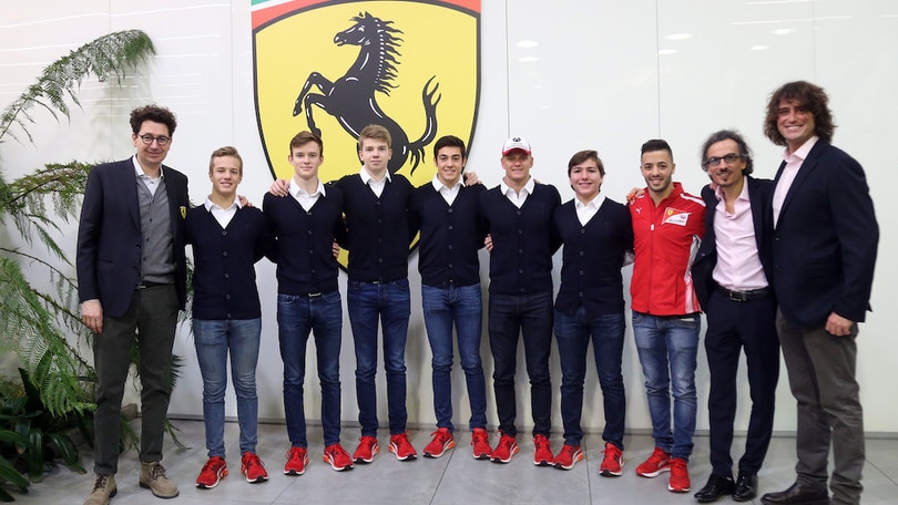 Ferrari, inizia l'attività 2019 della Driver Academy