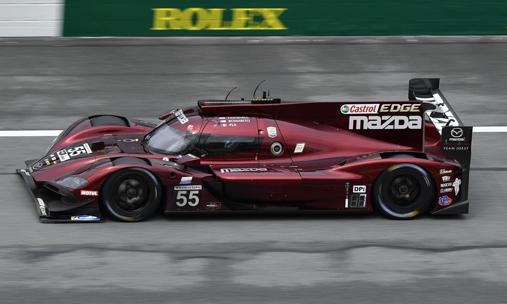 24 Ore di Daytona, prove libere 2: Mazda detta il ritmo