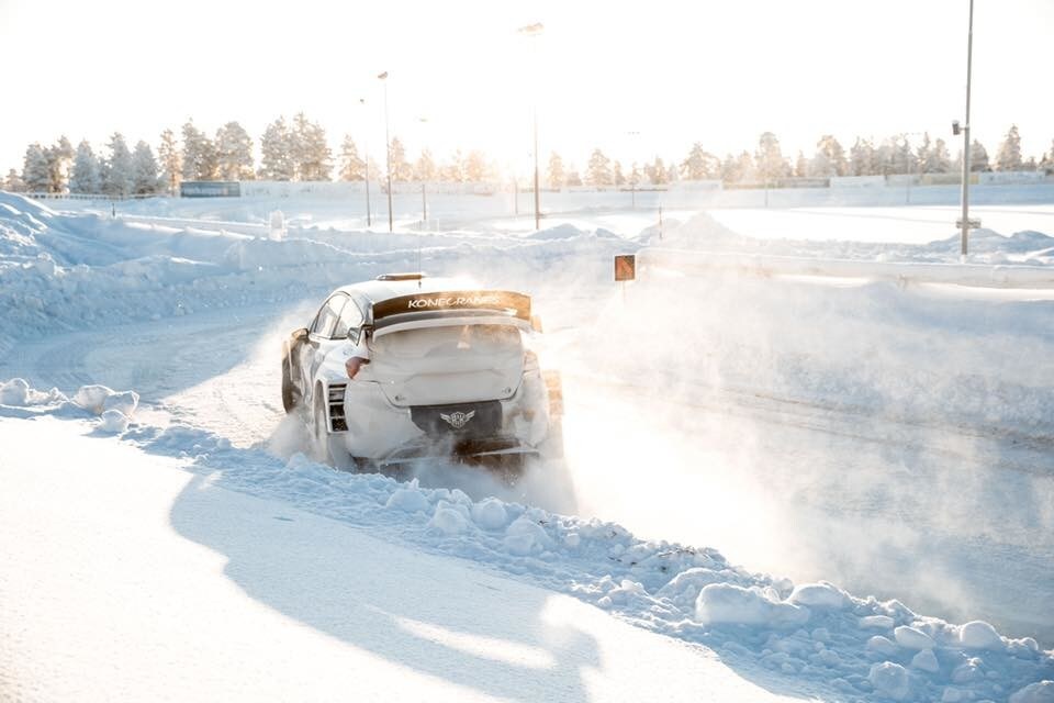 Bottas quinto all'Arctic Lapland Rally
