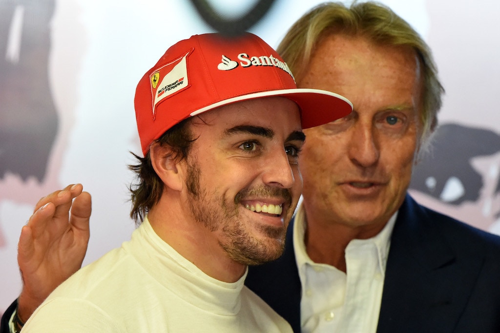 Montezemolo: Alonso e Schumi i ferraristi più forti