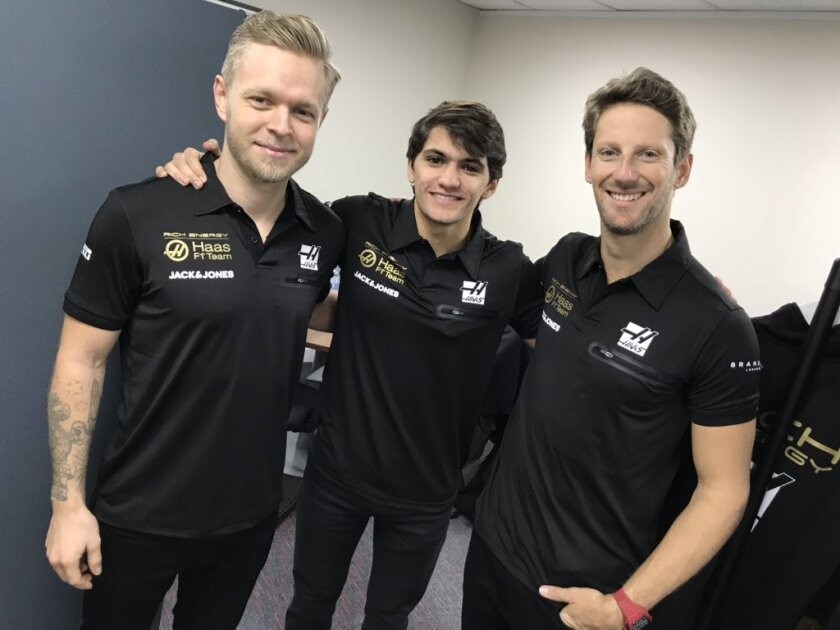 Formula 1, Haas: Grosjean, Magnussen e Fittipaldi in posa con i nuovi colori