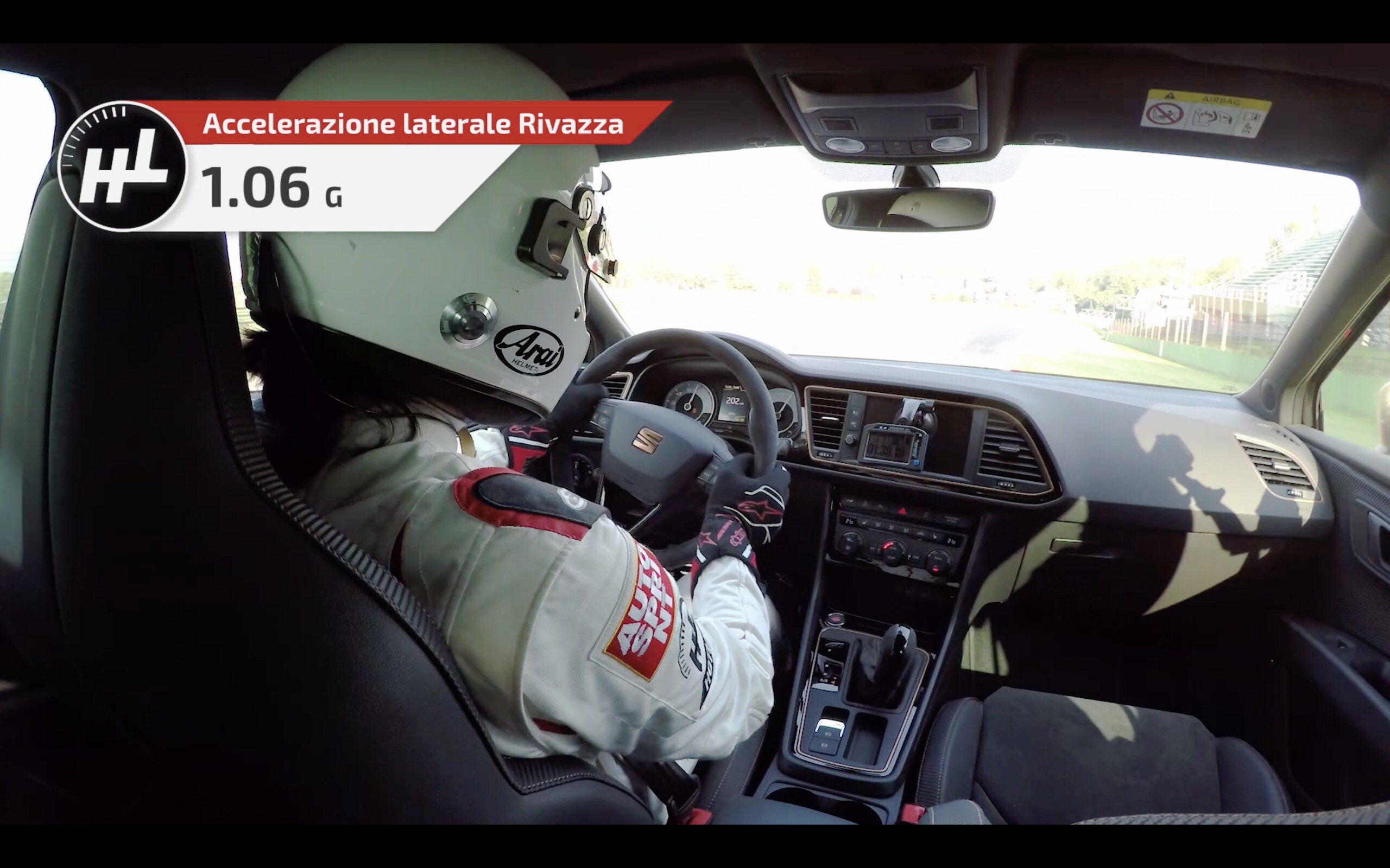 Hot Lap di Riccardo Piergentili: Seat Leon Cupra R
