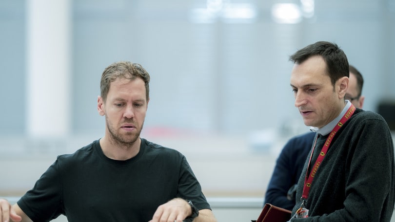 Ferrari: anche Sebastian Vettel ha fatto il sedile per la monoposto 2019 Ferrari: anche Sebastian Vettel ha fatto il sedile per la monoposto 2019