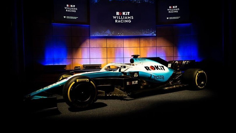 Formula 1 2019, Williams presenta livrea e nuovo sponsor