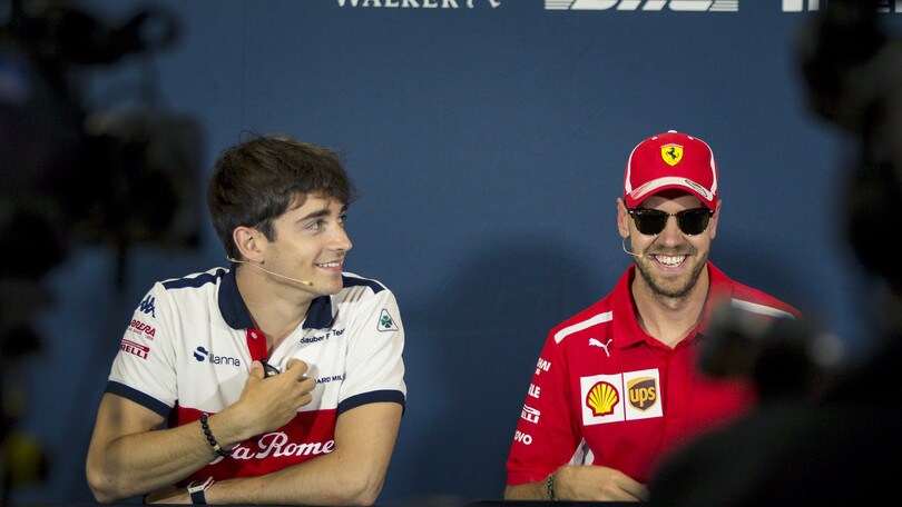 La grande sfida di Leclerc e Vettel