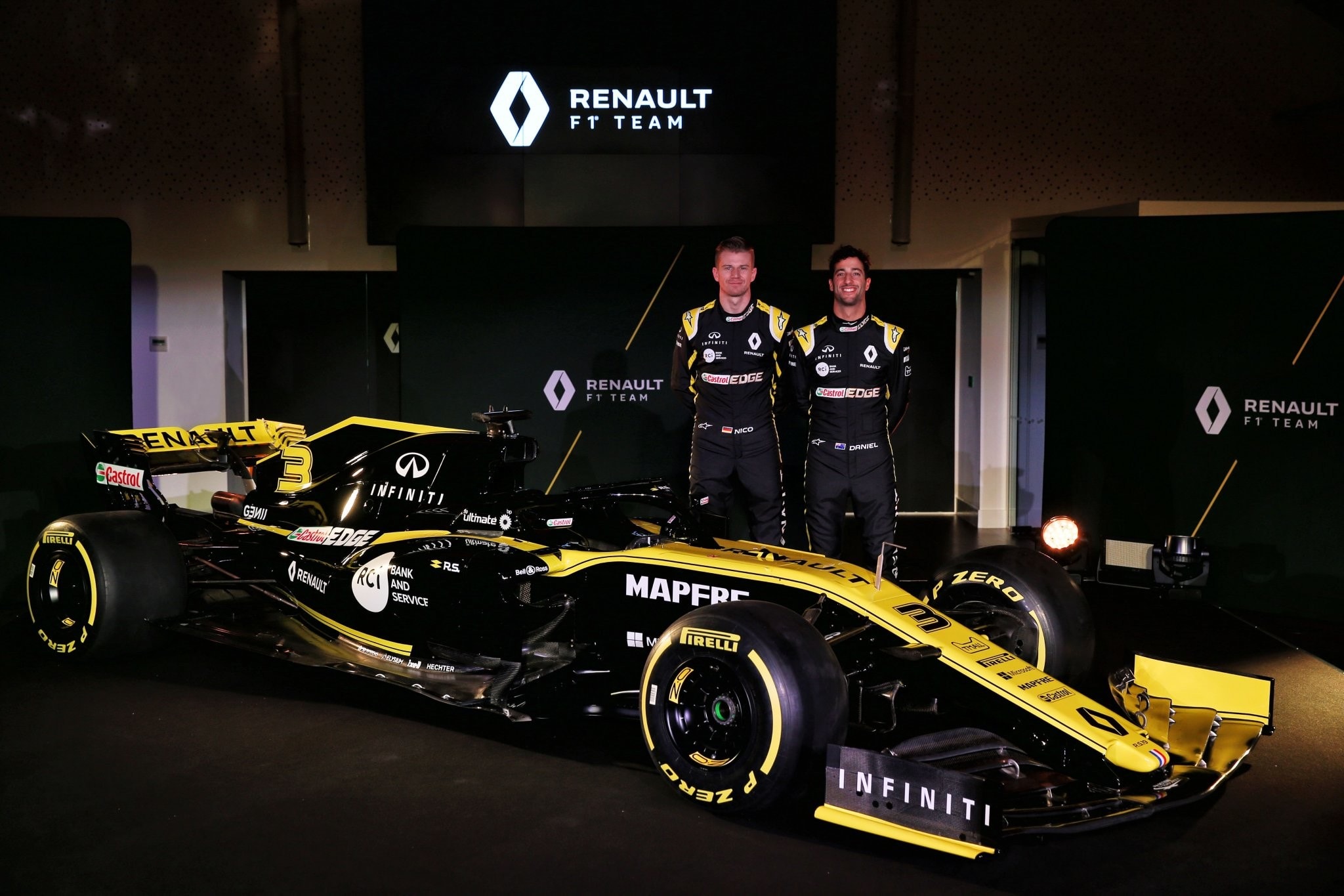 Formula 1, Renault presenta la livrea della RS 19 e fissa l'obiettivo: avvicinarsi ai top team