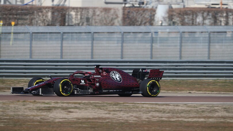 Alfa Romeo Racing, shakedown a Fiorano: foto