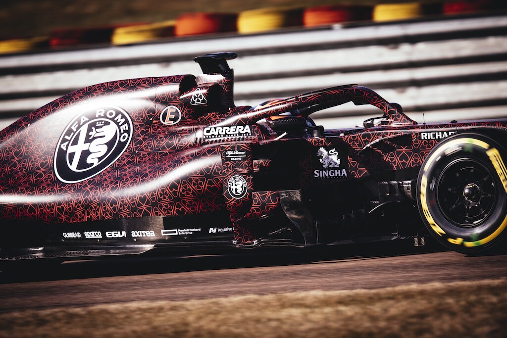 F1, Alfa Romeo Racing: primi km di verifiche aerodinamiche
