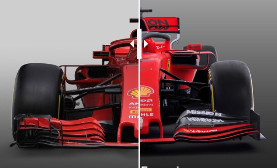 Ferrari SF90 e Ferrari SF71H a confronto