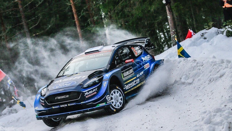 WRC, Rally di Svezia: Suninen leader a sorpresa