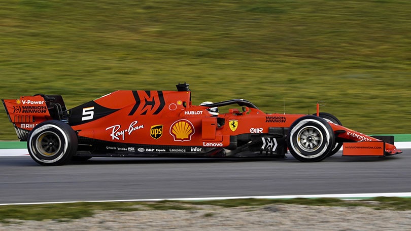 Formula 1, test Barcellona, day1: Vettel davanti a tutti
