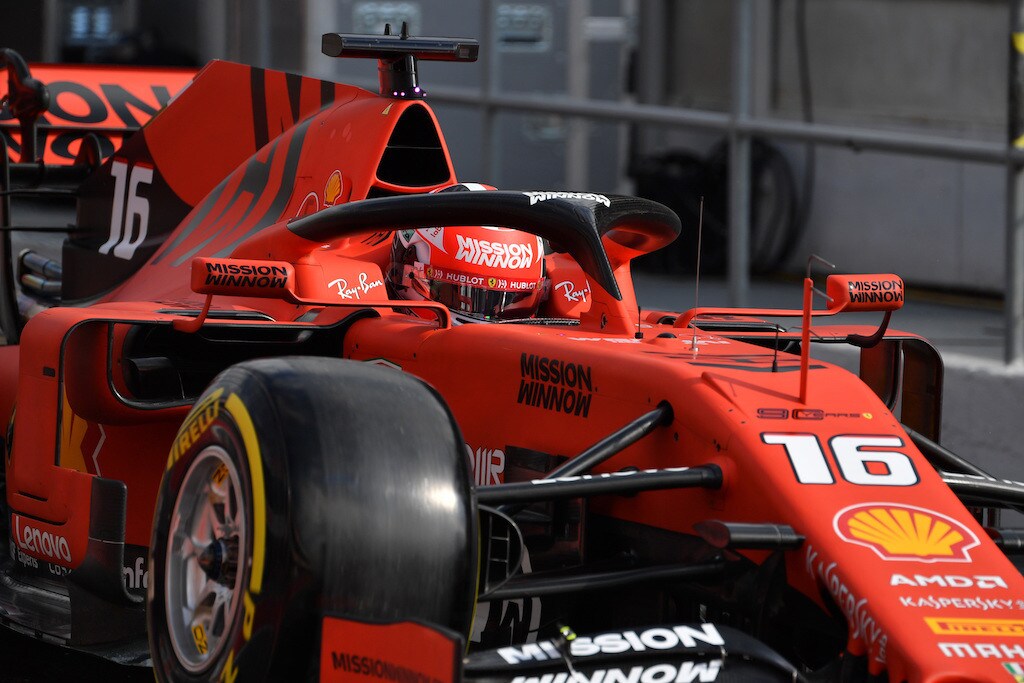 Formula 1, test di Barcellona: Leclerc miglior tempo a metà giornata