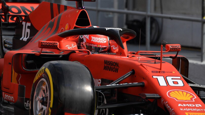 Formula 1, test di Barcellona: Leclerc miglior tempo a metà giornata