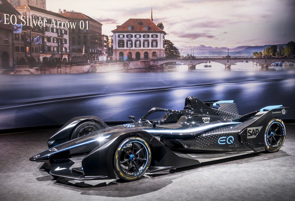 Formula E, Mercedes presenta la EQ Silver Arrow 01