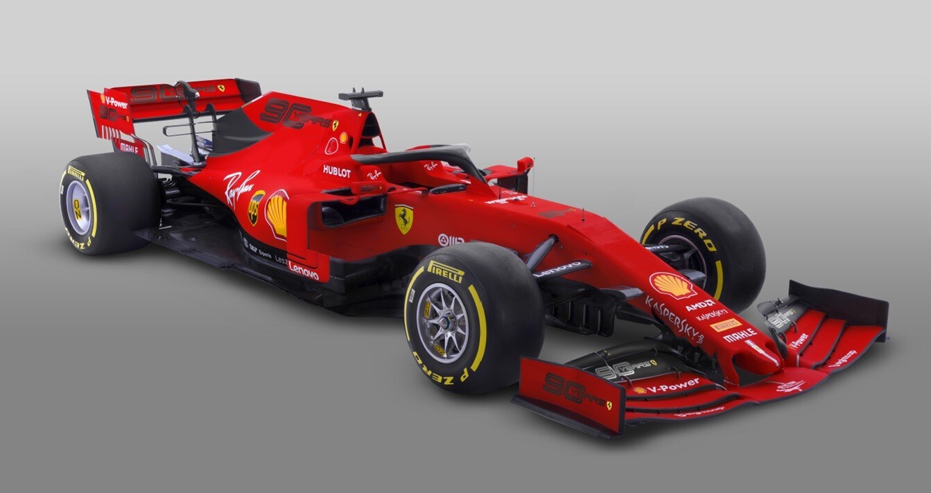 GP Australia, Ferrari SF90 con la livrea celebrativa dei 90 anni