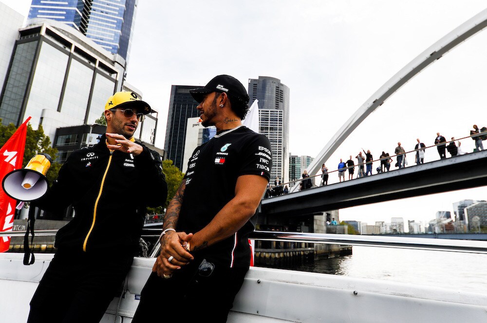 GP Australia, Wolff: tenuto d'occhio Ricciardo ma priorità era Bottas