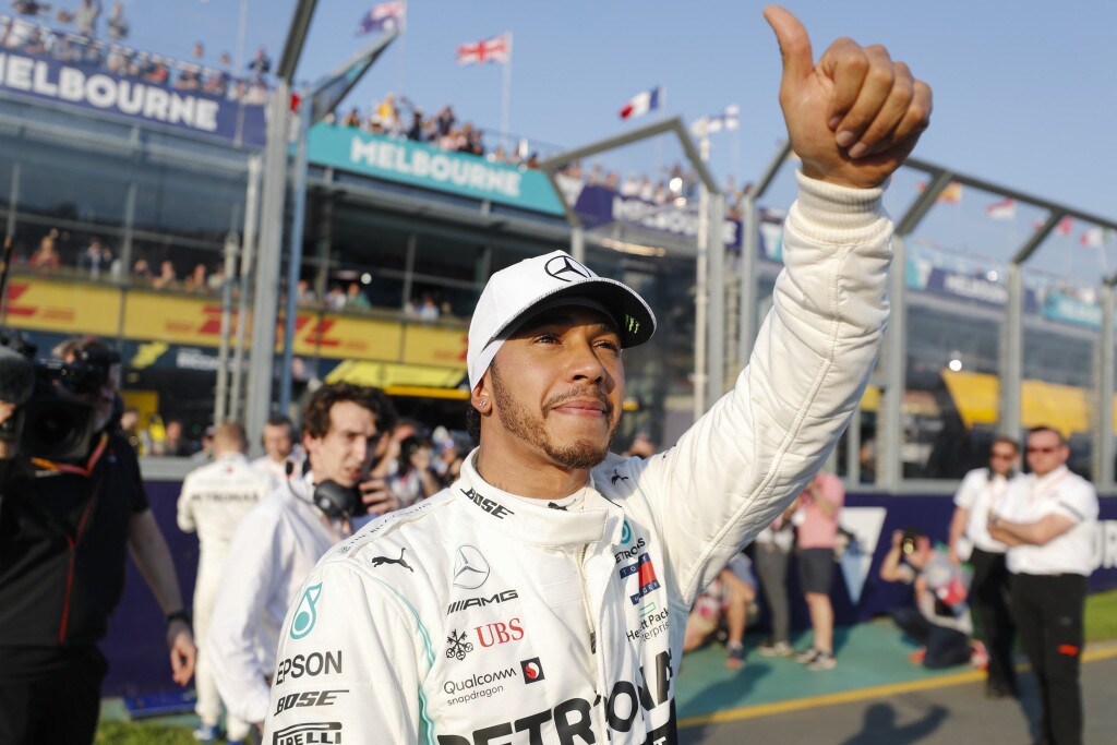 GP Australia, Hamilton, pole da record