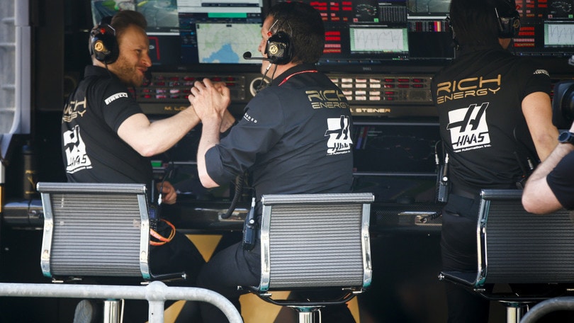 GP Australia, Haas subito quarta forza