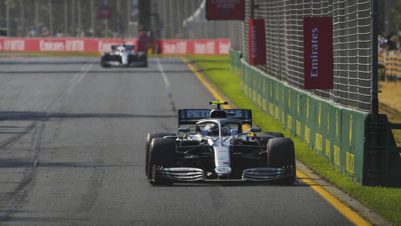Live F1, GP Australia: marcia trionfale di Bottas