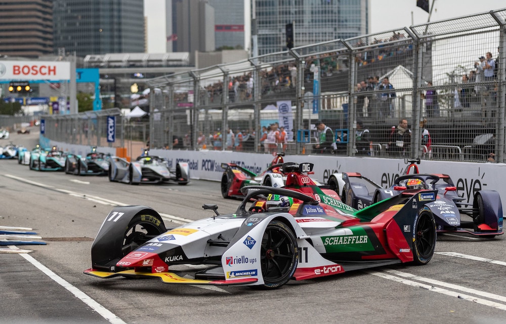Formula E Sanya, Audi a caccia del podio