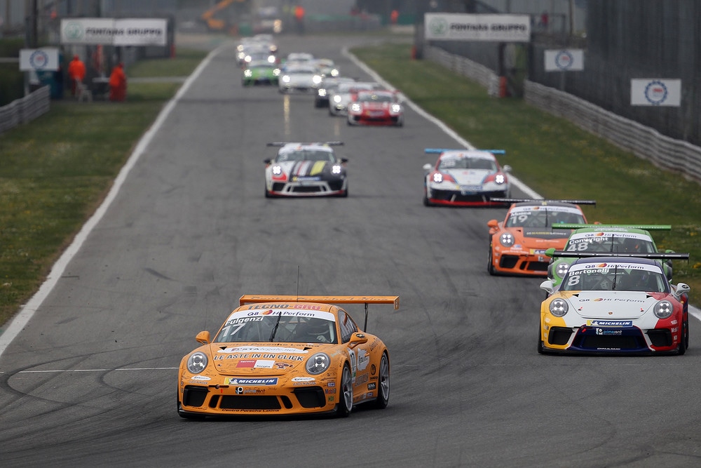 Porsche Carrera Cup Italia, Bertonelli vince gara 1 a Monza
