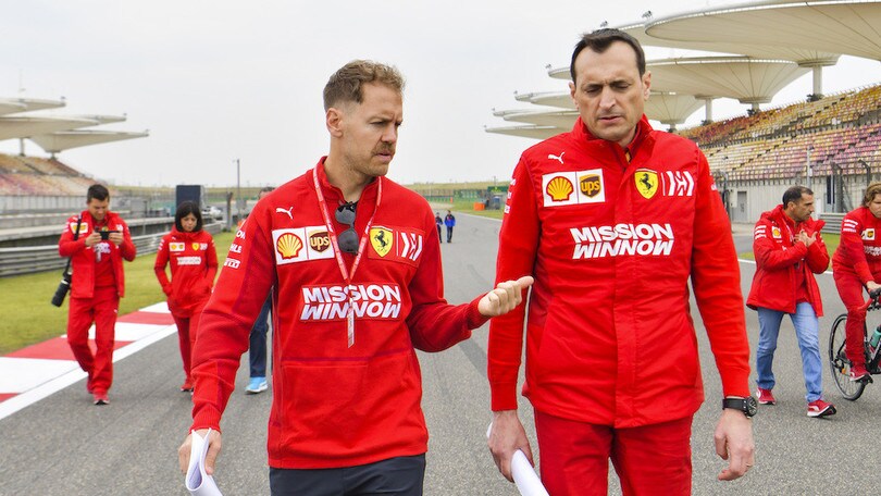 GP Cina, Vettel cerca la Ferrari SF90 dei test