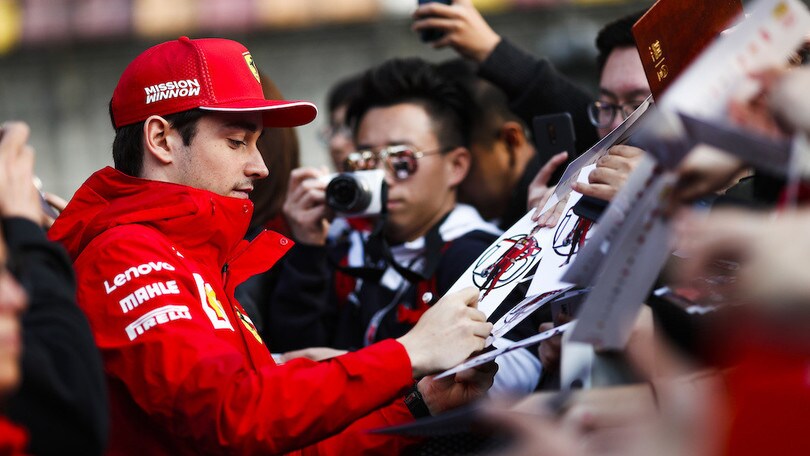 GP Cina, Leclerc: 'Darò tutto per il titolo con la Ferrari'