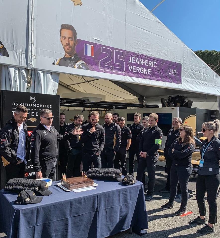 Jean-Eric Vergne spegne 50 candeline a Roma
