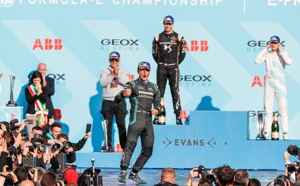 ePrix Roma, Evans: "Ritmo alto, finale in gestione"