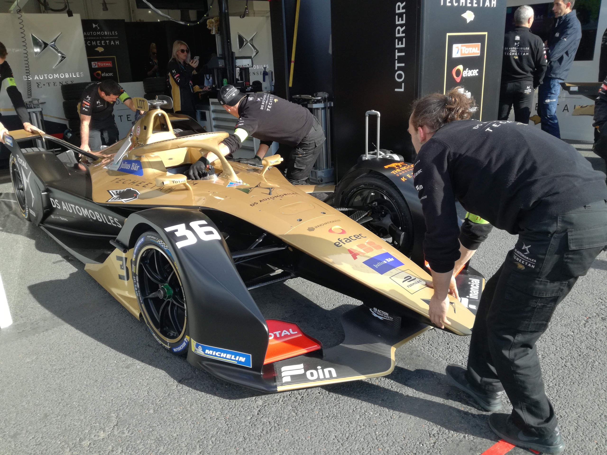 DS Techeetah nel suo regno