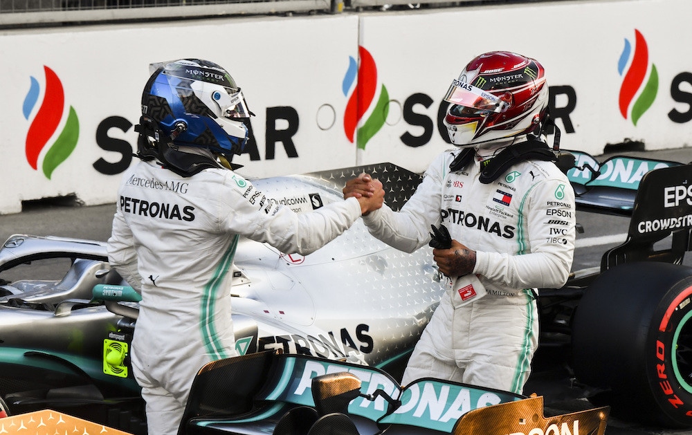 GP Azerbaijan, Bottas: "Buon lavoro dopo prove difficili"