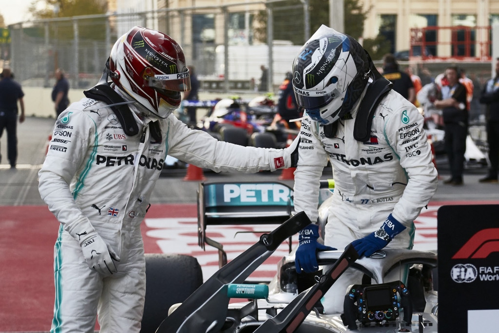 Mercedes, Wolff: "Pronti a gestire il rapporto tra Hamilton e Bottas"