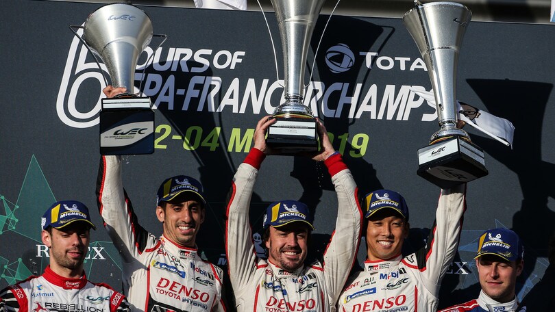 WEC, 6 Ore di Spa: Alonso Buemi e Nakajima, vittoria dal sapore di titolo