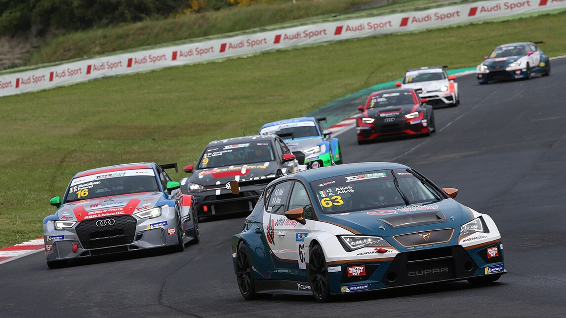 TCR DSG Endurance: Audi fa doppietta a Vallelunga