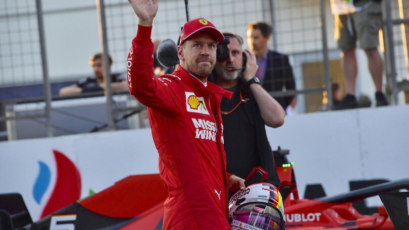 Barcellona: Vettel e la Ferrari con il morale alto Barcellona: Vettel e la Ferrari con il morale alto