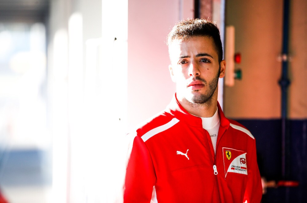 Test Barcellona, Antonio Fuoco al volante della Ferrari SF90