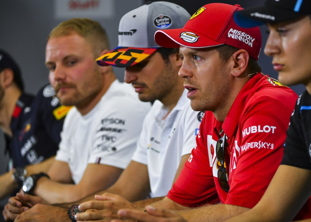 GP Spagna, Vettel: "Competitivi se troveremo la SF90 dei test"