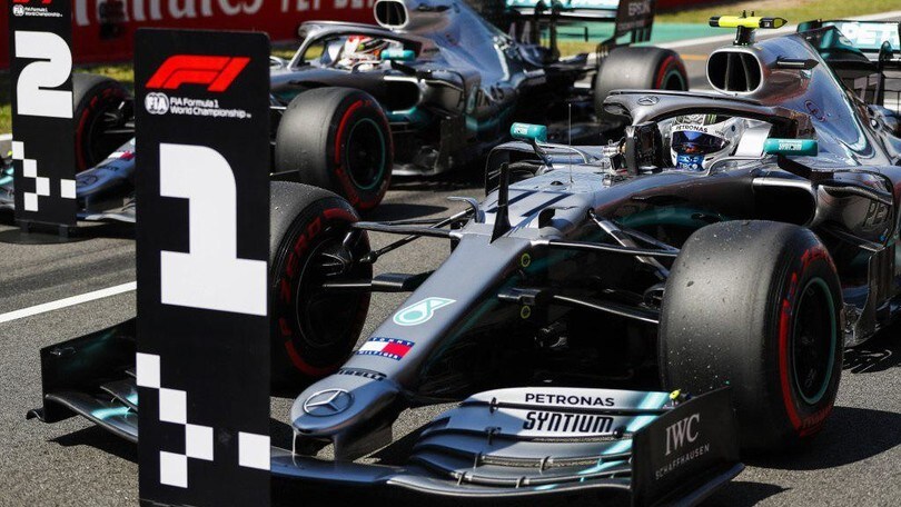 Live F1, qualifiche GP Spagna: Bottas in pole, 6 decimi a tutti